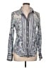 Cino 100% Cotton Paisley Blue Long Sleeve Blouse Size L - photo 1