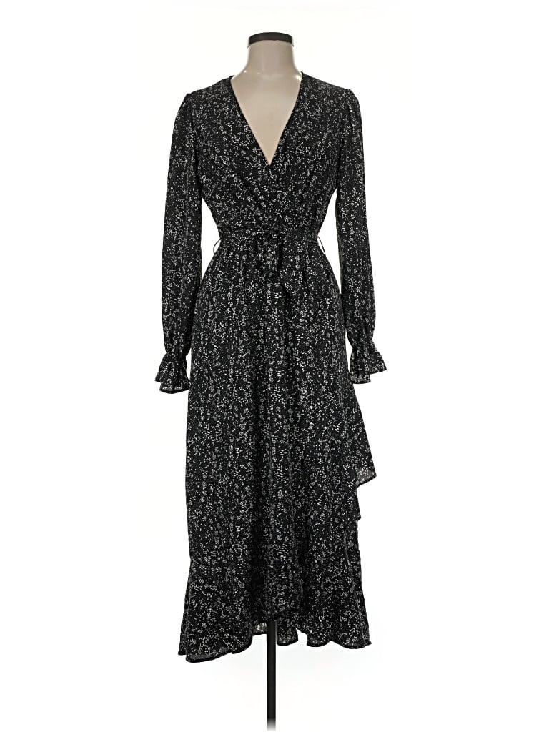 Pre-owned Btfbm Casual Dress In Black