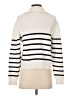 MNG Stripes Ivory Pullover Sweater Size S - photo 2