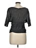 Bongo Gray 3/4 Sleeve Top Size L - photo 2
