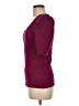 Deletta Burgundy Cardigan Size M - photo 5