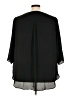 Worthington 100% Polyester Black 3/4 Sleeve Blouse Size 3X - photo 2