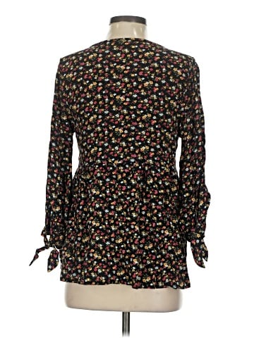 The Nines by Hatch 3/4 Sleeve Blouse (view 2)