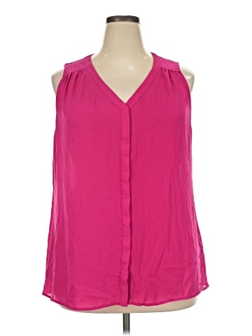 Worthington Sleeveless Blouse (view 1)