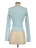 Edikted Blue Long Sleeve T-Shirt Size S - photo 2