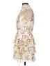 1.State 100% Polyester Ivory Cocktail Dress Size L - photo 5