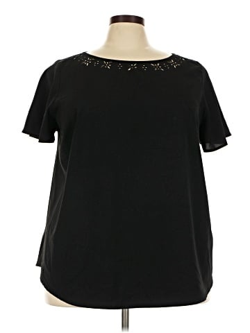 Lane Bryant Outlet Short Sleeve Top (view 1)