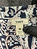 Tiny 100% Rayon Paisley Gray Casual Dress Size M - photo 4