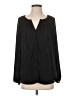 Daniel Rainn 100% Polyester Black Long Sleeve Blouse Size S - photo 1