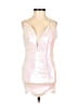 TOBI 100% Polyester Metallic Silver Cocktail Dress Size XS - photo 1
