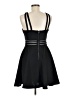 City Studio Solid Black Cocktail Dress Size 9 - photo 2