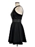 City Studio Solid Black Cocktail Dress Size 9 - photo 5