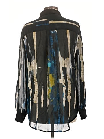 DKNY Long Sleeve Blouse (view 2)