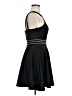 City Studio Solid Black Cocktail Dress Size 9 - photo 4