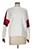Sanctuary Color Block White Pullover Sweater Size L - photo 1