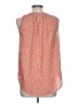 Bar III 100% Polyester Orange Sleeveless Blouse Size L - photo 2