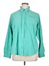 Columbia 100% Polyester Teal Long Sleeve Blouse Size 1X - photo 1
