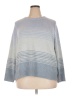 Ella Moss Stripes Blue Pullover Sweater Size XXL - photo 1