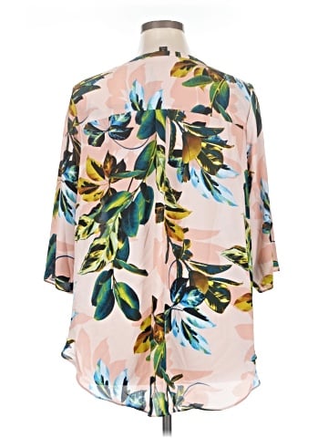 Worthington 3/4 Sleeve Blouse (view 2)