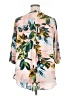 Worthington 100% Polyester Tropical Pink 3/4 Sleeve Blouse Size 1X - photo 2