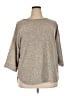 Max Studio Gray 3/4 Sleeve Top Size 2X - photo 1