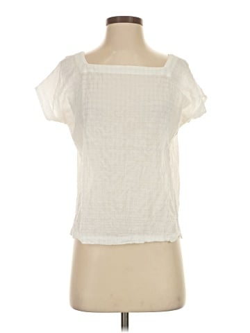 Eileen Fisher Short Sleeve Blouse (view 1)