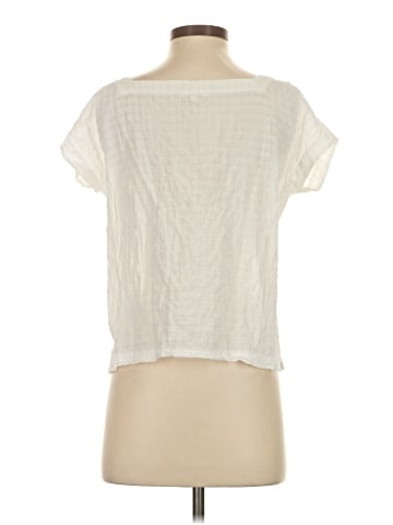 Eileen Fisher Short Sleeve Blouse (view 2)