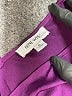 Nine West 100% Polyester Purple Long Sleeve Blouse Size XL - photo 7