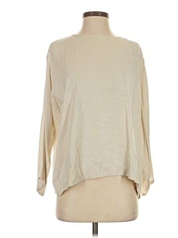 Eileen Fisher 3/4 Sleeve Silk Top (view 1)