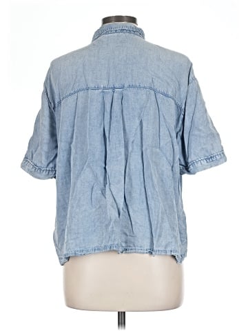 Jane and Delancey 3/4 Sleeve Button-Down Shirt (view 2)