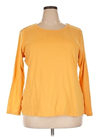 St. John's Bay 3/4 Sleeve T-Shirt (view 1)