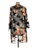 Lily White 100% Polyester Black Kimono Size L - photo 2