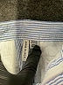Janie and Jack Stripes Blue Khakis Size 12-18 mo - photo 3