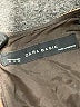 Zara Basic 100% Silk Tie-dye Brown Casual Dress Size M - photo 4