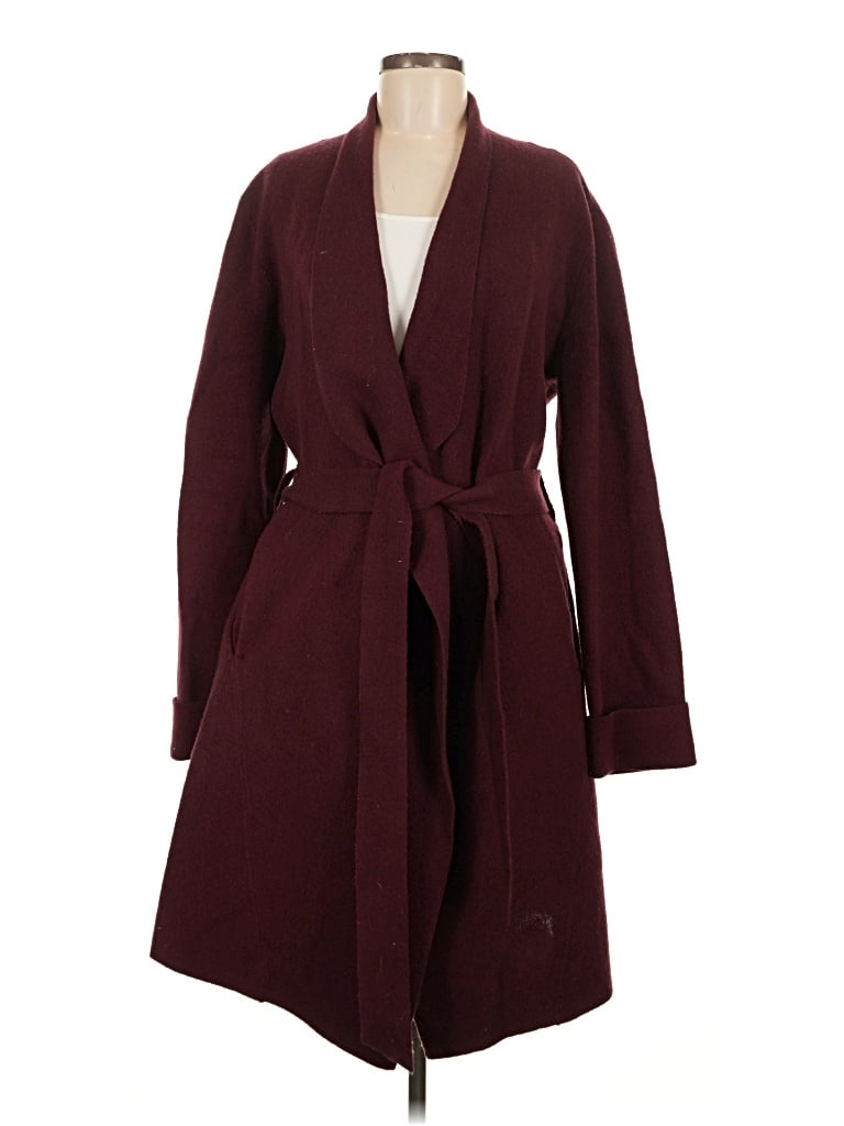 Pre-owned Moth Cardigan Sweater In Burgundy