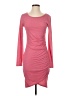 Leith Solid Pink Casual Dress Size XXS (estimated) - photo 1