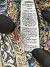 Shein Curve Paisley Blue Casual Pants Size 18 Plus (3) - photo 7