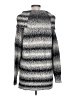 MICHAEL Michael Kors Chevron-herringbone Silver Pullover Sweater Size L - photo 2