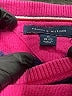 Tommy Hilfiger 100% Cotton Stripes Pink Pullover Sweater Size M (kids) - photo 3