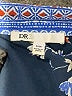 DR2 100% Polyester Blue Kimono Size S - photo 7