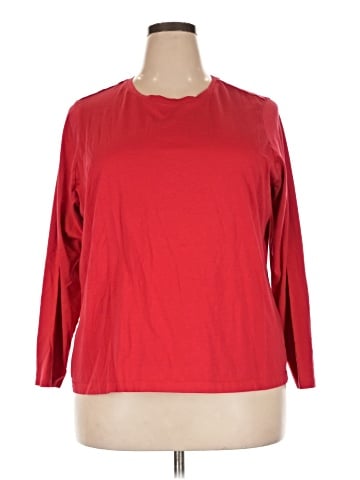Lands' End 3/4 Sleeve T-Shirt (view 1)