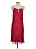 Express 100% Polyester Animal Print Red Cocktail Dress Size 9 - photo 2