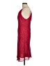 Express 100% Polyester Animal Print Red Cocktail Dress Size 9 - photo 5