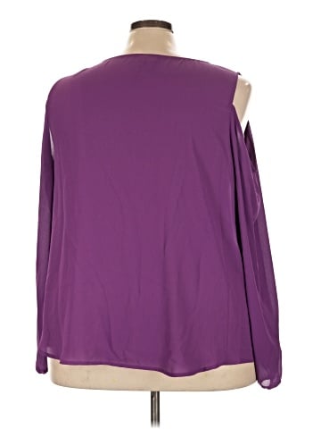 a.n.a. A New Approach 3/4 Sleeve Blouse (view 2)