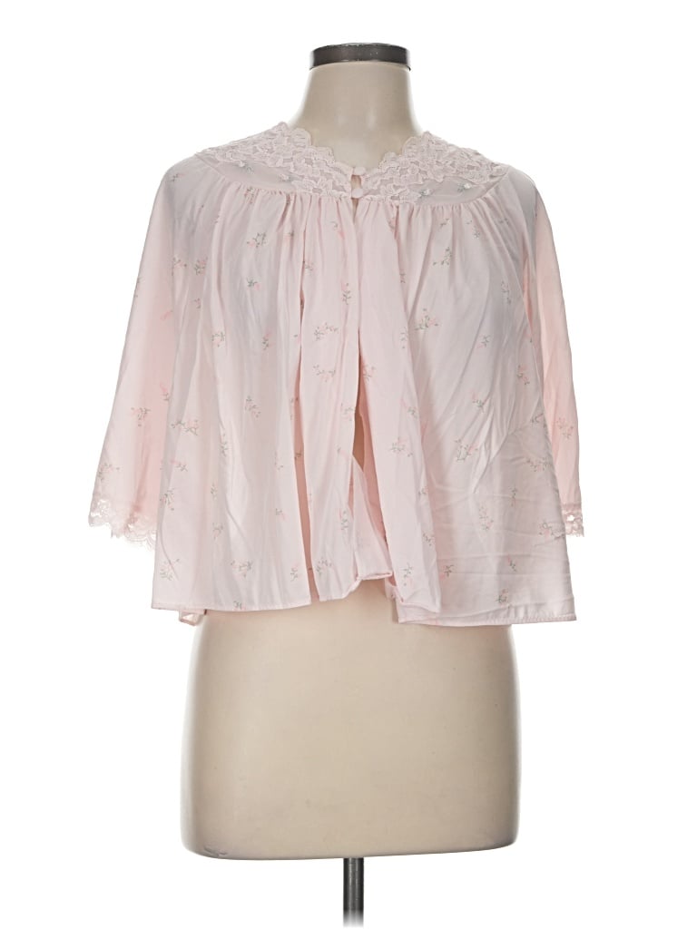 Pre-owned Assorted Brands Cardigan Sweater In Pink