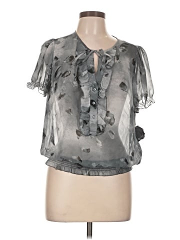 Apostrophe Short Sleeve Blouse (view 1)