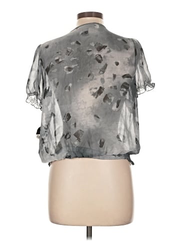Apostrophe Short Sleeve Blouse (view 2)