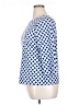 Talbots Polka Dots Blue 3/4 Sleeve Top Size XL Petite - photo 5
