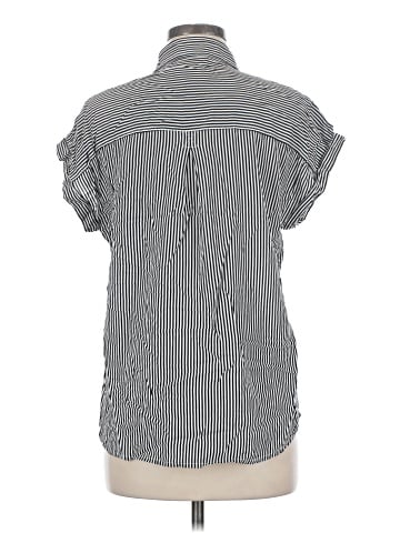 Cosmic Blue Love Short Sleeve Button-Down Shirt (view 2)