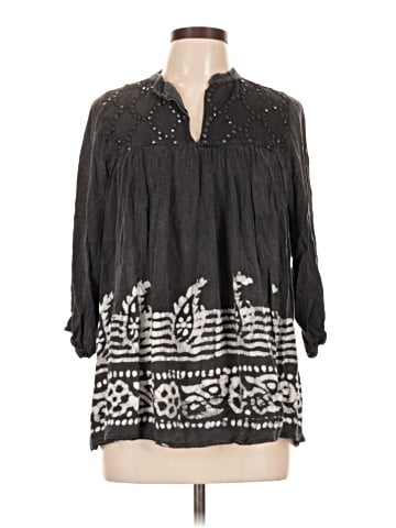 Shoreline 3/4 Sleeve Blouse (view 1)